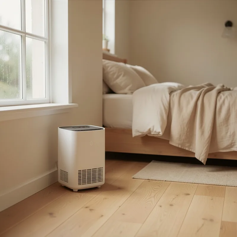 Où placer un déshumidificateur dans une chambre ?